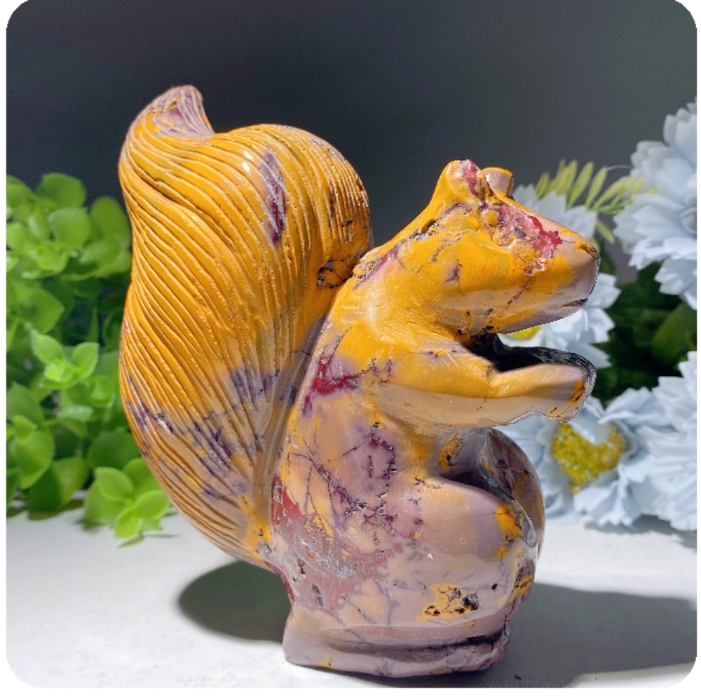 Natural Mookiate Squirrel large stone - Picture 2 of 3